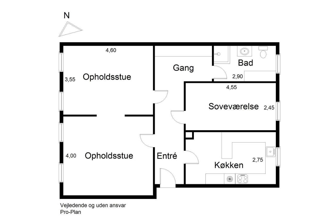 Hotel Apartment With A Lake View - 2 Room Apartment Kruså Екстериор снимка